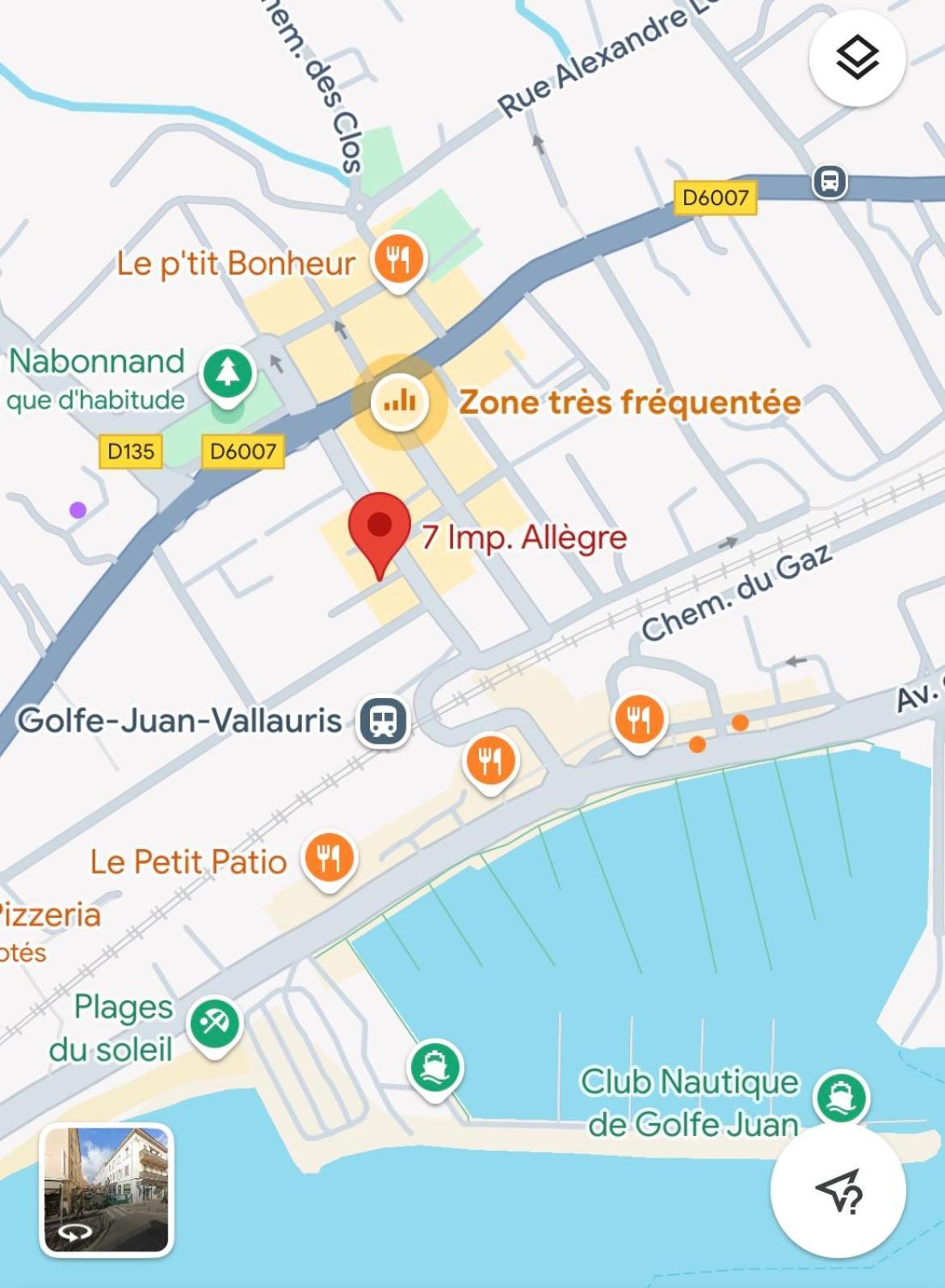 Magnifique Studio Hypercentre Trains Plages Au Coeur De גולף-ז'ואן מראה חיצוני תמונה